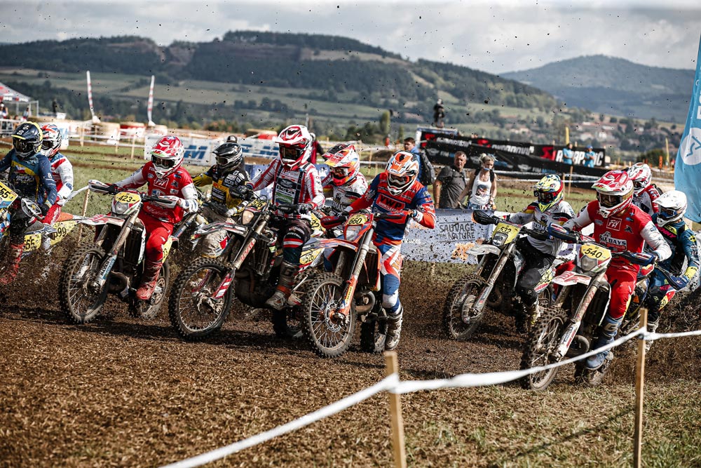 2022 ISDE race start, Photo: Future7Media