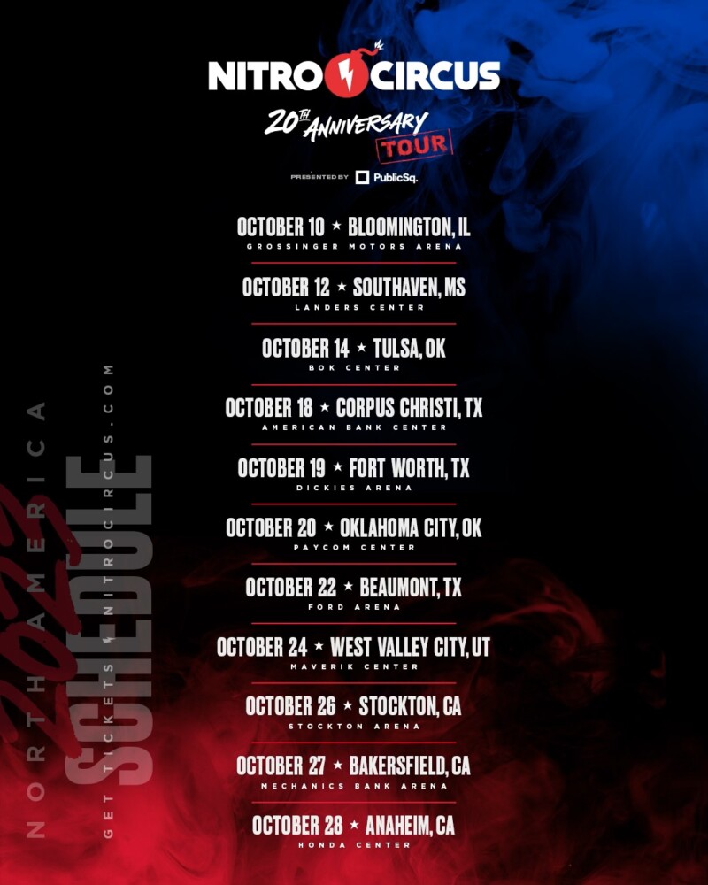 2023 Nitro Circus Schedule