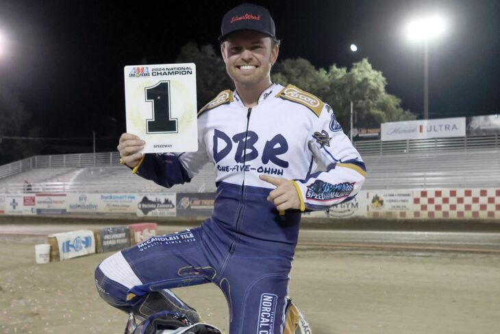 Broc Nicol 2024 AMA Speedway National Champion
