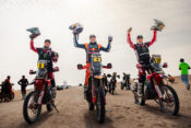 2025 Abu Dhabi Desert Challenge Podium