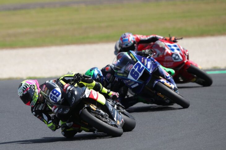 2025 Australian WorldSBK Results Booth-Amos wins race two