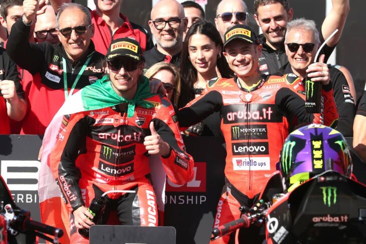 2025 Australian WorldSBK Results Bulega wins race two