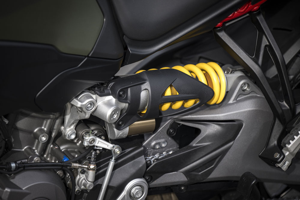 2025 Ducati Multistrada V2 S shock