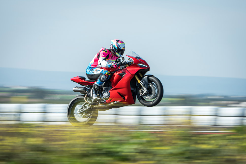 2025 Ducati Panigale V2 S wheelie