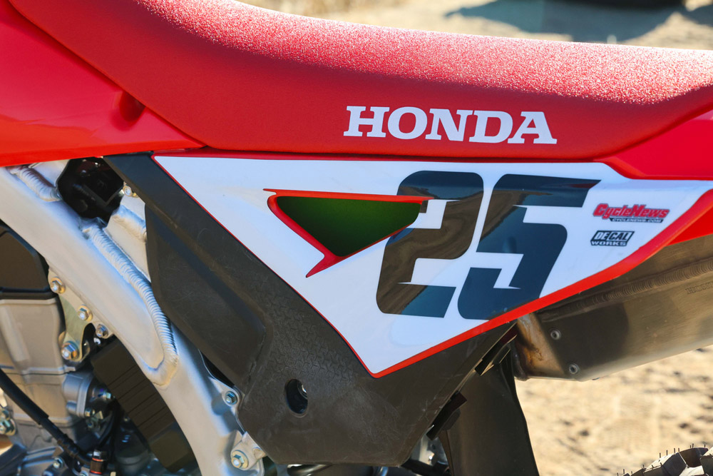 2025 Honda CRF450RX airbox 2025 Honda CRF450RX airbox