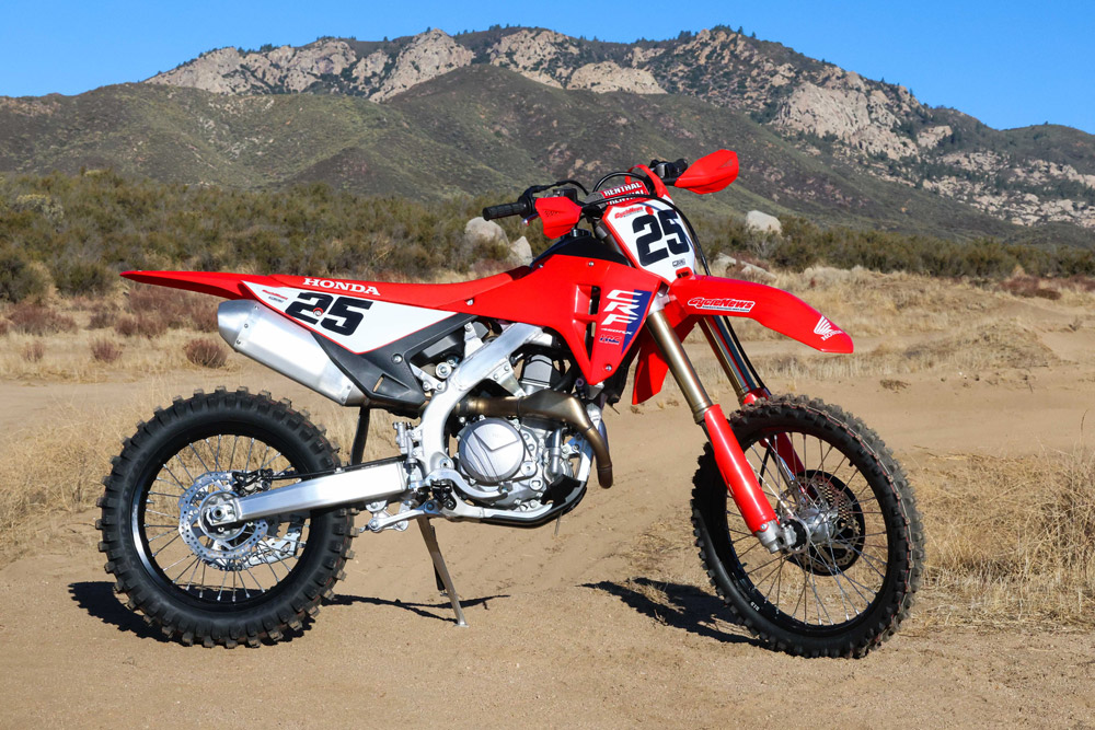 2025 Honda CRF450RX right side 2025 Honda CRF450RX right side