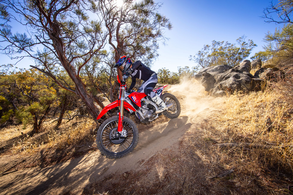 2025 Honda CRF450RX trail riding 2025 Honda CRF450RX trail riding