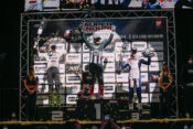 2025 Newcastle SuperEnduro Podium