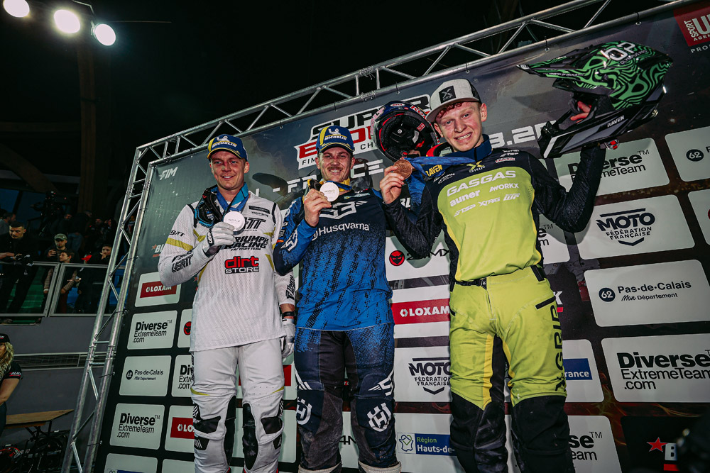 2025 SuperEnduro France Podium