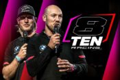 8Ten racing Peter Hickman and Davey Todd