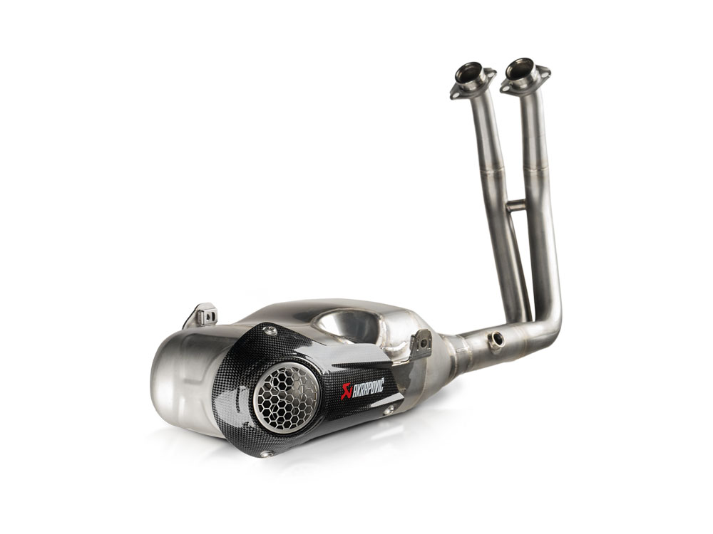 Akrapovic Racing Line Exhaust System for 2025 Suzuki GSX-8S and GSX-8R