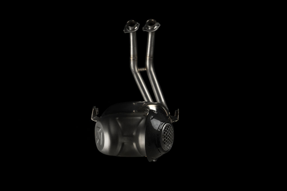 Akrapovic Racing Line Exhaust System for 2025 Suzuki GSX-8S and GSX-8R