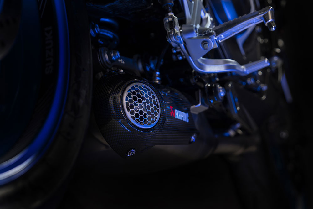 Akrapovic Racing Line Exhaust System for 2025 Suzuki GSX-8S and GSX-8R