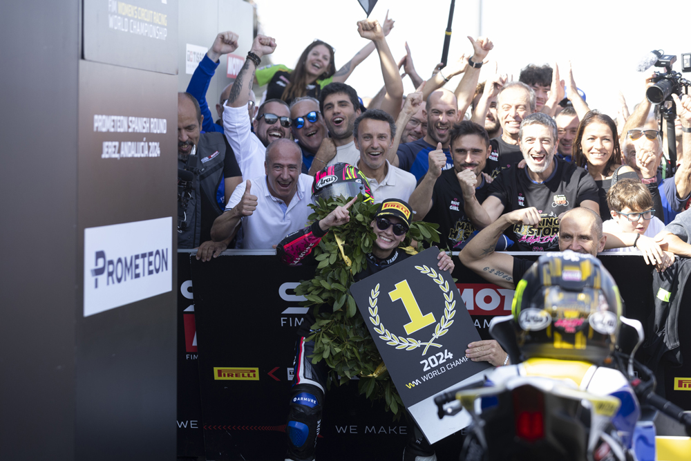 Ana Carrasco wins 2024 FIM WorldWCR Championship