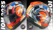 Arai Isle of Man TT 2025 Corsair-X Helmet