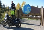 Danell Lynn at the Arctic Circle, Alaska