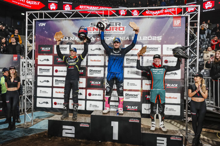 Podium at 2025 FIM SuperEnduro Romania