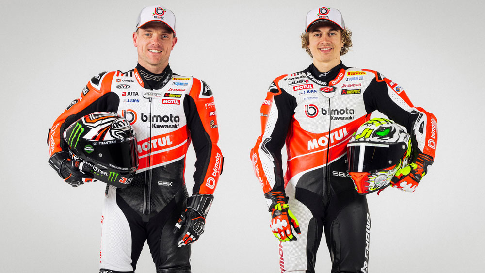 Bimota by Kawasaki Racing Team, Alex Lowes and Axel Bassani