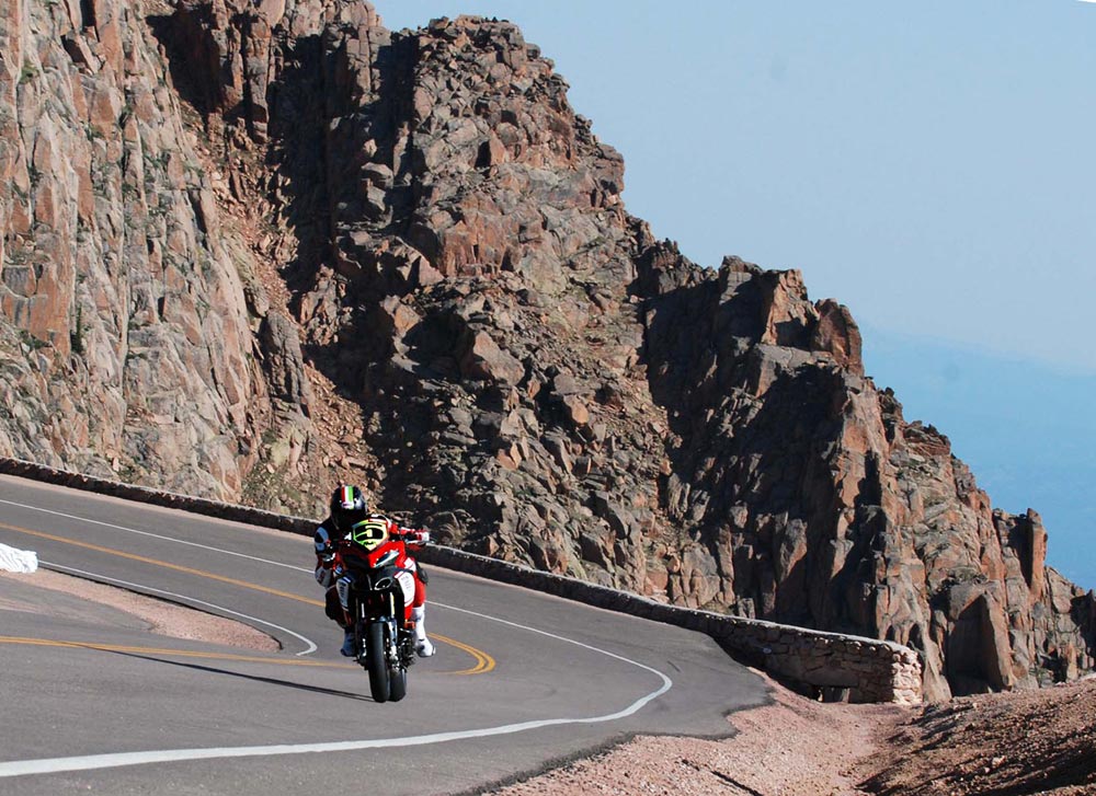 Carlin Dunne at 2012 Pikes Peak Hill Climb