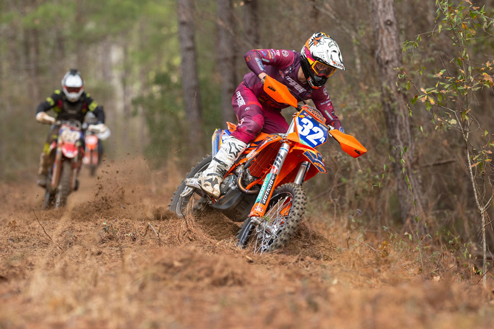 Chase Landers at 2025 Sumter National Enduro