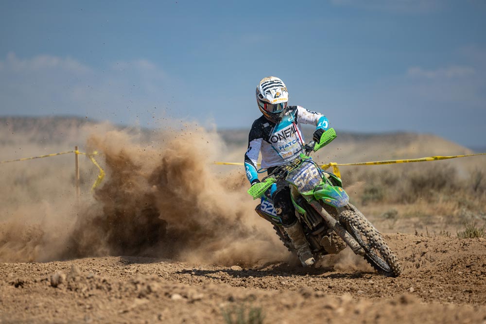Colton Aeck at 2024 Buckskin Hills WORCS in Utah. Photo Connor Moore