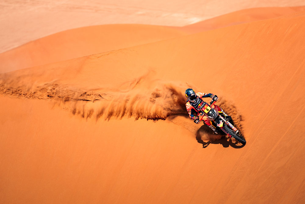 Daniel Sanders at 2025 Dakar Rally