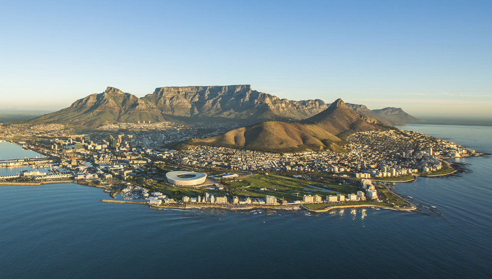 DHL Stadium on Cape Town waterfront