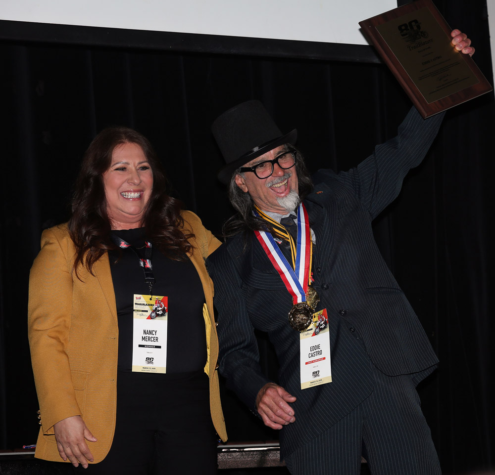 Eddie Castro at 2025 Trailblazers 80th HOF Banquet