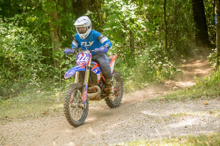 Emma Hasbell at 2024 Grassman National Enduro