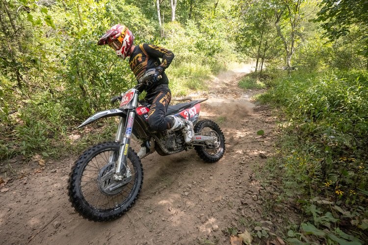 Evan Smith at 2024 Flying W National Enduro. Photo: Mack Faint