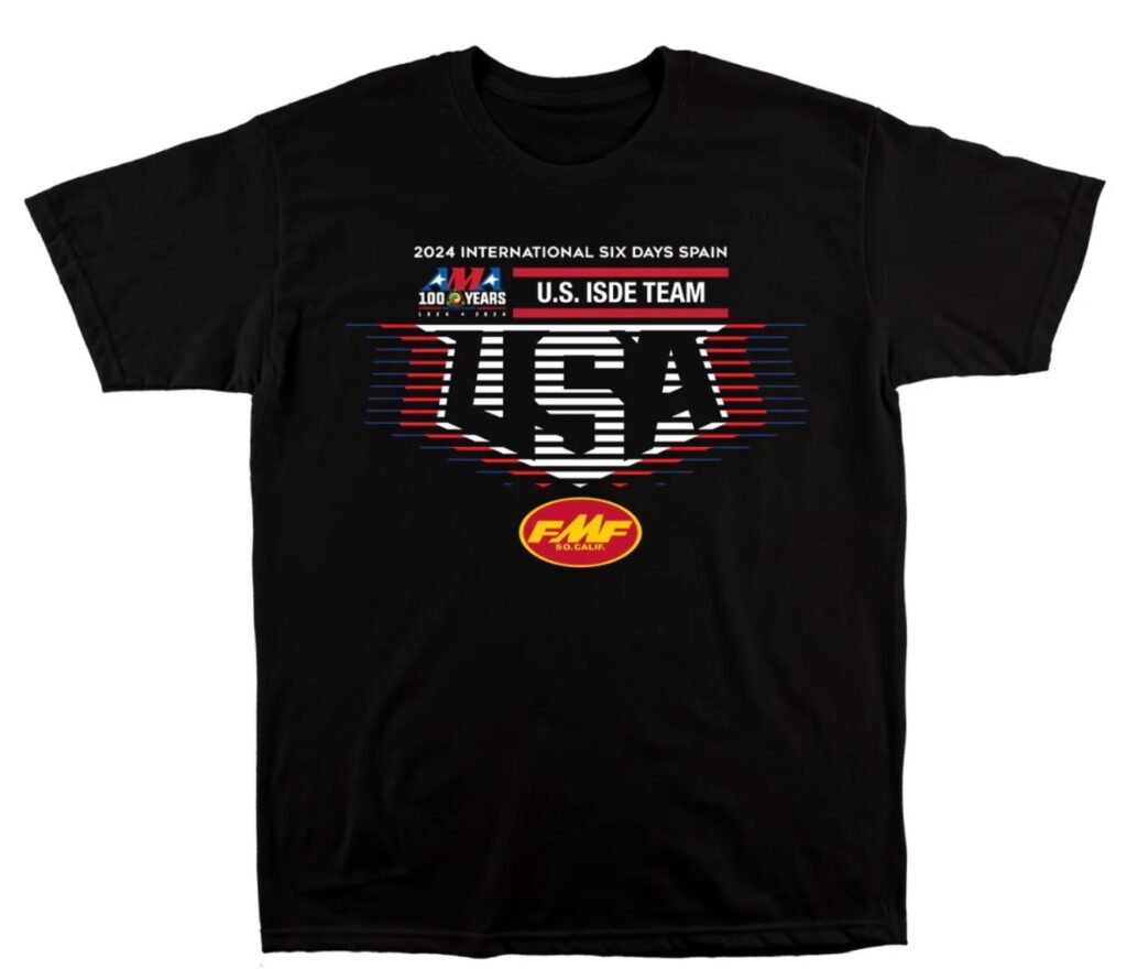 FMF Apparel 2024 ISDE Tee