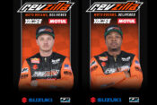 Gaige Herrera and Richard Gadson RevZilla/Motul/Vance & Hines Suzuki Team