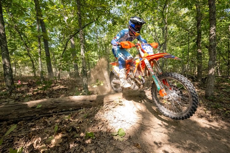 Grant Davis at 2024 Flying W National Enduro. Photo: Mack Faint