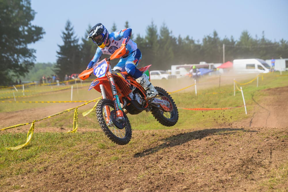 Grant Davis at Rattlesnake Enduro