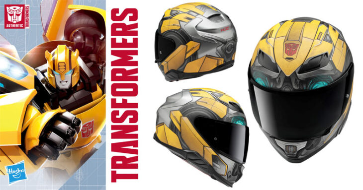 HJC F71 Transformers Bumblebee Helmet