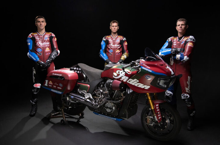 Indian Motorcycle S&S Cycle factory team