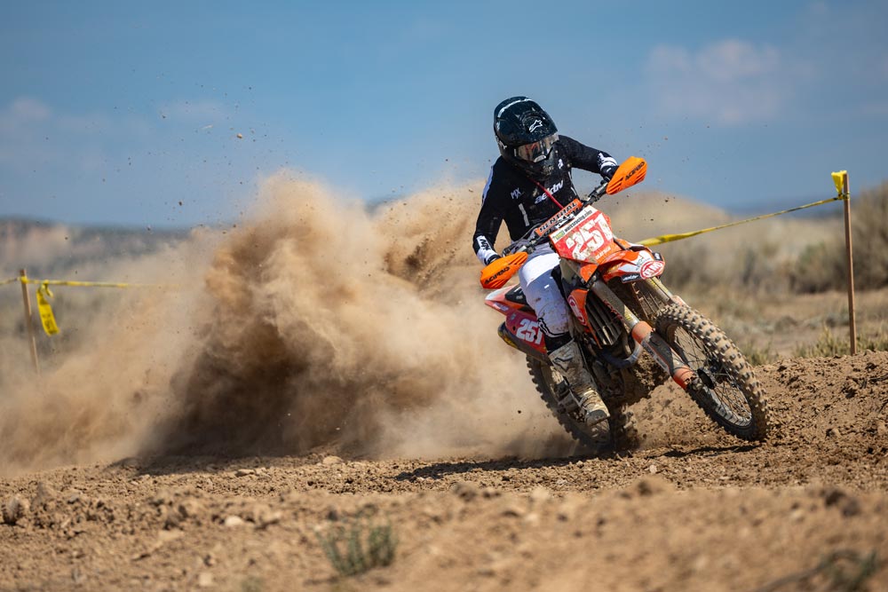 Jackson Glathar at 2024 Buckskin Hills WORCS in Utah. Photo Connor Moore