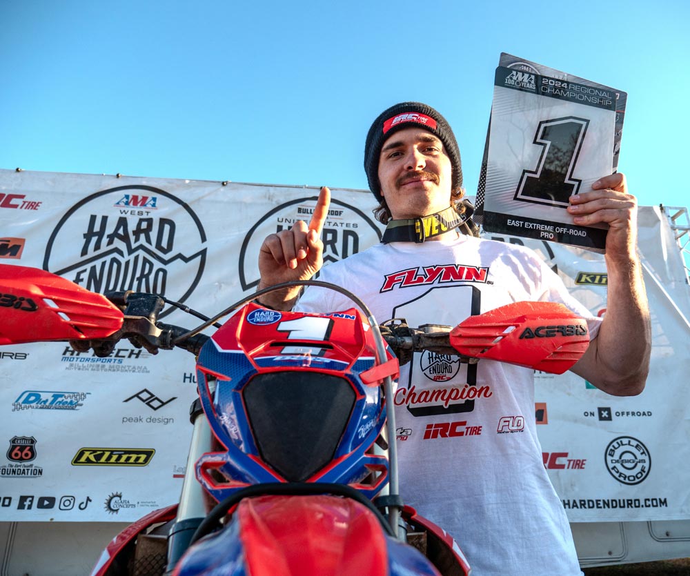 James Flynn at 2024 AMA East Hard Enduro Round 8
