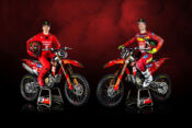 Jeremy Seewer #91 and Mattia Guadagnini #101