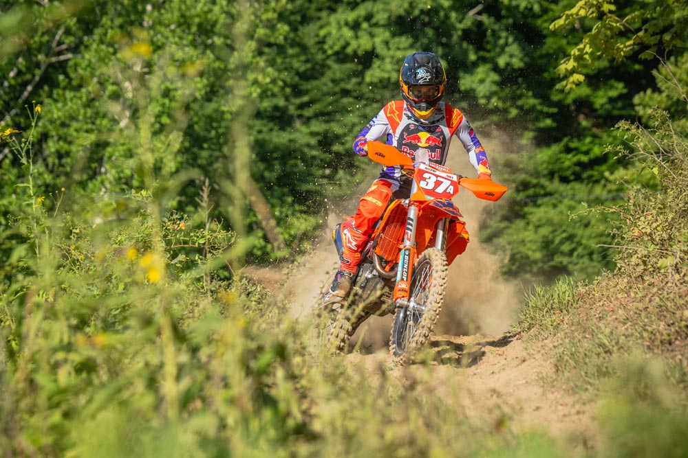 Johnny Girroir at 2024 Grassman National Enduro
