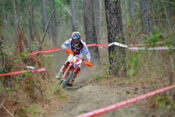 Johnny Girroir at 2025 Fox Squirrel Ridge U.S. Sprint Enduro. Photo: Art Pepin