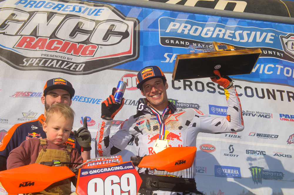 Johnny Girroir GNCC racing