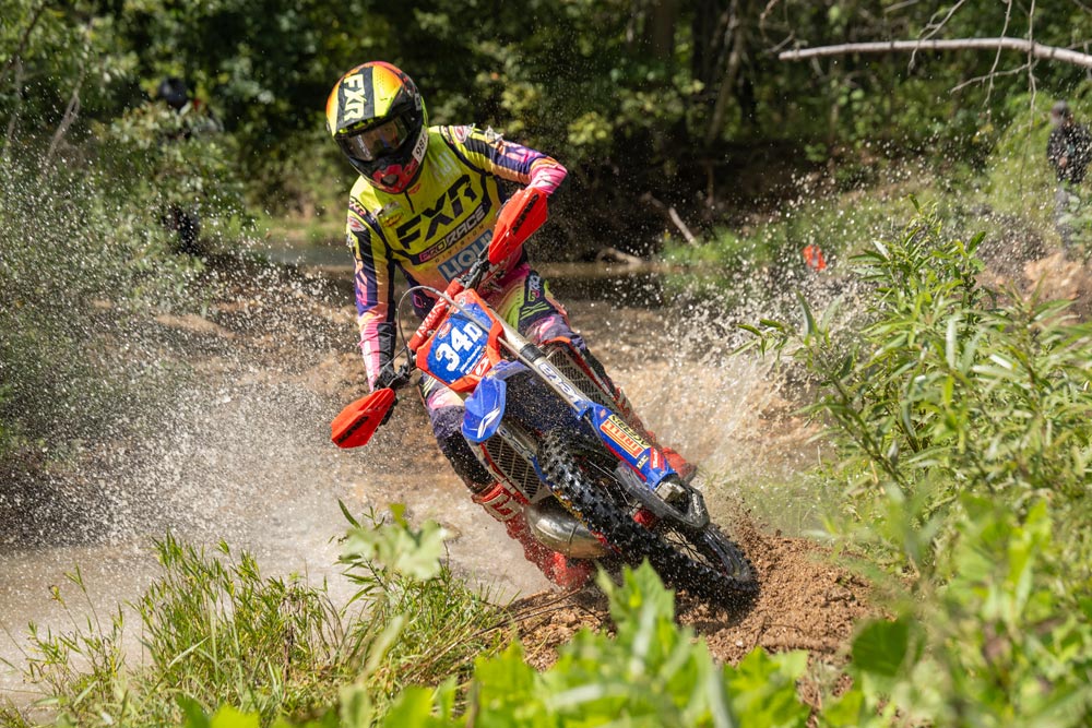 Jonathan Johnson at 2024 Flying W National Enduro. Photo: Mack Faint