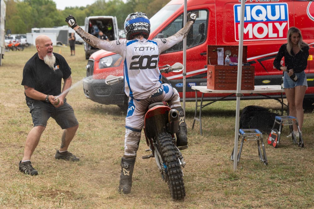 Josh Toth at 2024 Zink Ranch National Enduro. Photo: Mack Faint