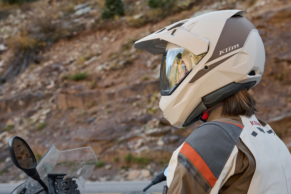 Klim X1 Alpha adventure helmet