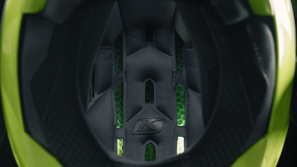 Klim X1 Alpha Helmet interior