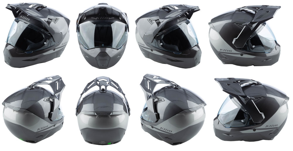 Klim X1 Alpha Helmet rotated views