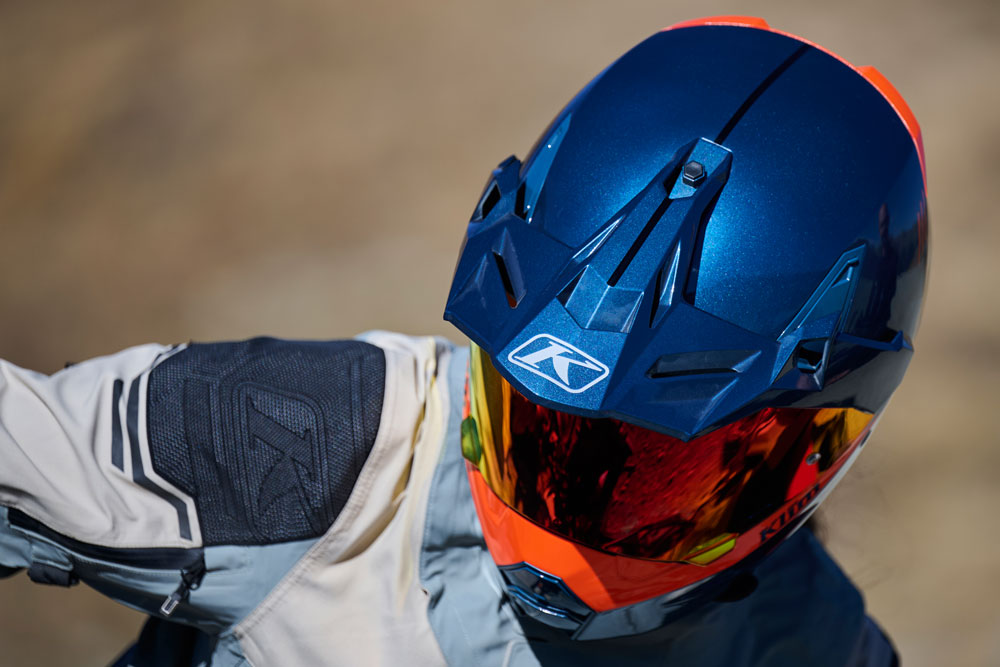 Klim X1 Alpha Helmet top