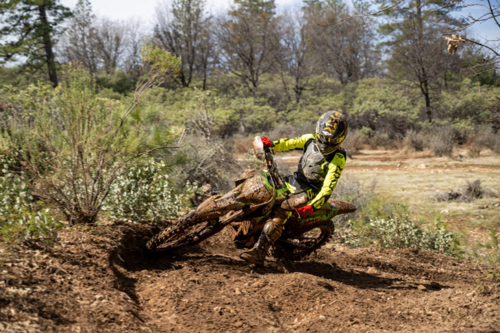 Layton Smail at 2025 ISDE West Qualifier