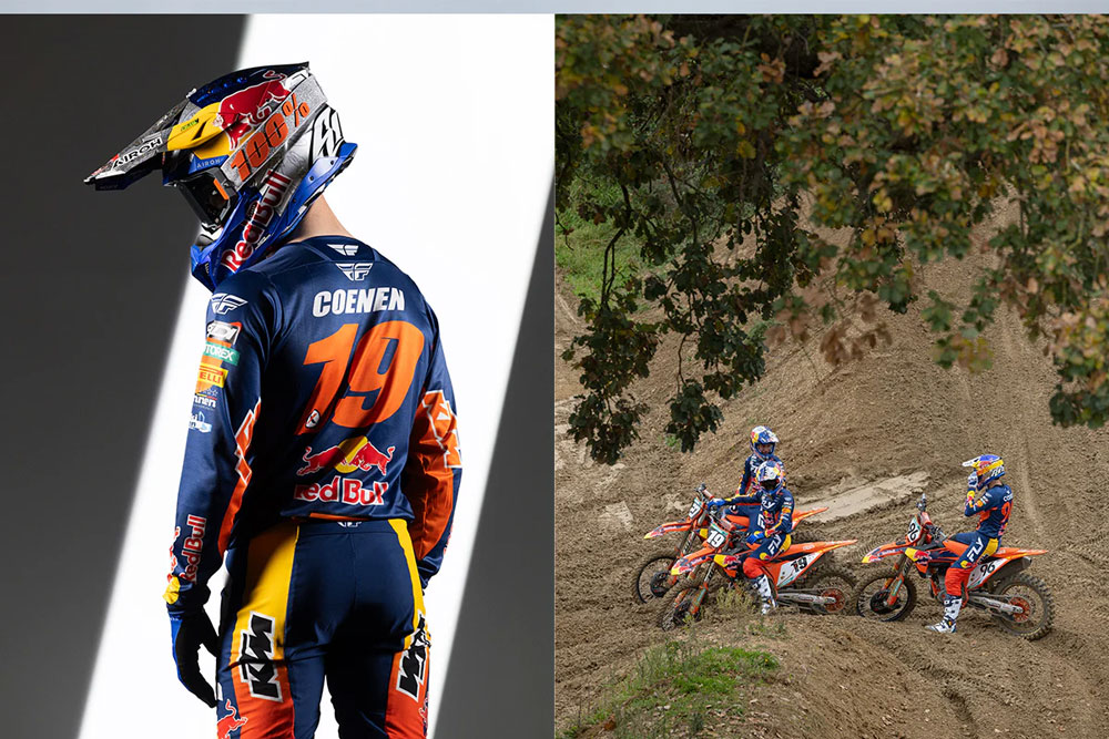 Lucas Coenen and Red Bull KTM Factory Racing Team